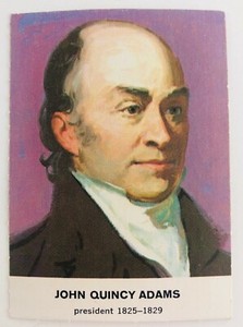 1960 Golden Press Presidents #6 John Quincy Adams 1825-1829 Vintage