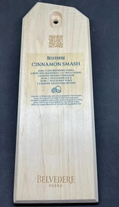 Tabla de cortar/queso de madera Belvedere de colección con código QR escaneable nuevo sin etiquetas - Imagen 1 de 12