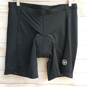 NWT Canari Cycling Shorts Padded Women Size XL Black - Picture 1 of 9