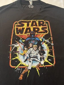 Star Wars T-Shirt schwarz Herren Größe L - Bild 1 von 5