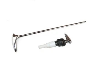 Brazo estrangulador Lambretta Scooter y brazo de grifo de combustible cromado... - Imagen 1 de 5