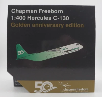 GeminiJets Chapman Freeborn Lockheed Hercules C-130 / L-100 Model - 1:500 - Image 1 of 4
