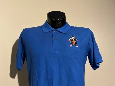 Vintage McDONALDS Employee Hamburglar 90s polo shirt Small made in USA promo - Image 1 of 4