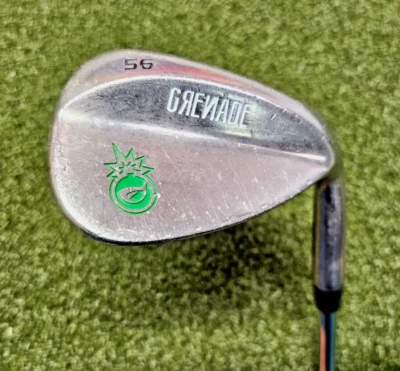 BombTech Grenade Sand Wedge 56*  /  RH  /  Stiff Steel ~35.5"  /  jd5431 - Image 1 of 4