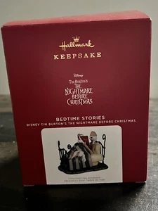 2021 The Nightmare Before Christmas Bedtime Stories Jack Zero HALLMARK ORNAMENT - Picture 1 of 2