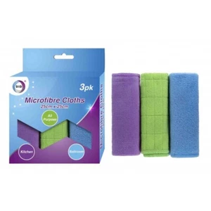 3pc Microfibre Cloths - 25cm x 25cm - Picture 1 of 1