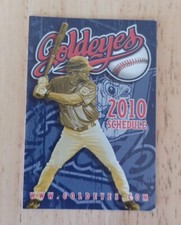 2010 Winnipeg Goldeyes Northern League Pocket Schedule.