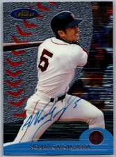 2000 Topps Finest Auto /20 Nomar Garciaparra #1 Boston Red Sox