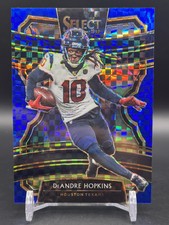 2019 Panini Select #82 DeAndre Hopkins Blue Prizm Concourse Level /175 Titans SP