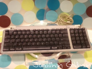 Apple USB Keyboard for Clear Graphite iMac Power Mac G3 G4 Cube G5 Pro M2452 - Picture 1 of 2