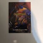 OVERPOWER Promo card - Ultimate Fantasy Card Game! - Very Rare - Marvel - 1995
