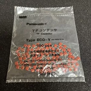 100 Stück Panasonic 0,047uF 47nF 50V ±5% gestapelt metallisiert Kunststofffolie Kondensator - Bild 1 von 2