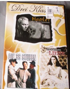 DVD 3 Klassiker Hamlet - Lord Nelson - 39 Stufen OVP ungeöffnet - Bild 1 von 9