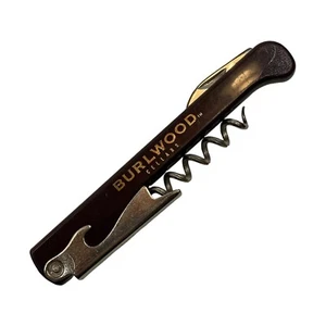 Vintage Wine Bottle Opener Knife Burlwood Cellars Advertising Capitano Franmara - Picture 1 of 9