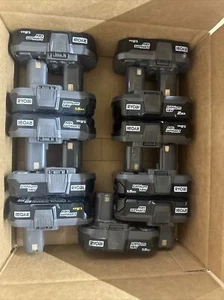 Lot of 11 Ryobi 18v Batteries for Parts or Not Working - Picture 1 of 1