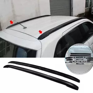 For Mitsubishi Outlander Sport RVR 2010-2019 Black Side Bars Rails Roof Rack Kit - Foto 1 di 12