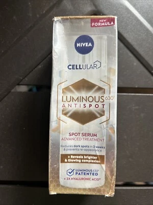 Líquido suero antipigmentación Nivea Cellular Luminous 630º SPF50 30 ml Foto 1 de 2