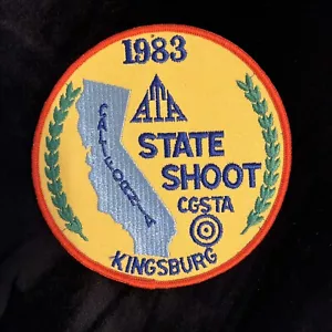 Vintage 1983 California State Shooting Kingsburg CGSTA ATA Golden State Trapshooters - Bild 1 von 2