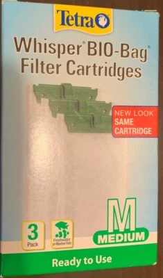 Cartucho Tetra Whisper Bio-Bag Mediano 3 paquete - Nuevo: ¡Envío Gratis! Foto 1 de 4