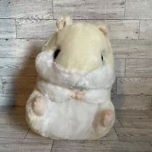 Neu mit Etikett 10 Zoll Amuse hellbrauner Hamster Plüschtier Stofftier rund - Bild 1 von 8