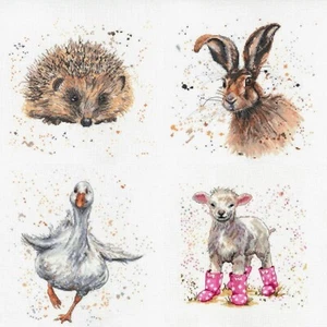 Bree Merryn My Cross Stitch Kit Counted X Stitch Embroidery Bee Duck Hare Kits - Picture 1 of 4
