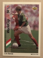 LUIS GARCIA    MEXICO   1993 Upper Deck World Cup 94 Preview Card #40