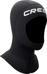 CRESSI Capucha Larga Resistente 3mmX L - Capucha Unisex con Cuello Extendido en Negro D - Imagen 1 de 6