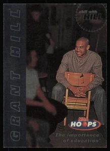 Aros Chill 1997-98 con Hill Grant Hill #8 de 10 pistones Detroit - Imagen 1 de 2