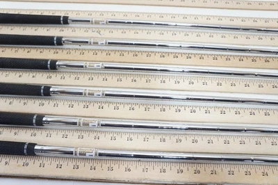 True Temper Dynamic Gold Amt S400 34.25"-36.75" 6pc Iron Shaft Set Pulls 1025473 - Image 1 of 4