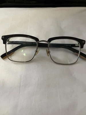ZEGNA 眼镜框-EZ 5139 001 52-18-145-意大利制造 — 第 1/4 张图片