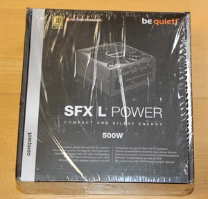 be quiet! SFX L POWER 500W PC Netzteil Lüfter -für Mini ITX PCs - Bild 1 von 3