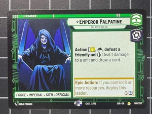 Star Wars Unlimited - Emperor Palpatine 006 - Imagen 1 de 1