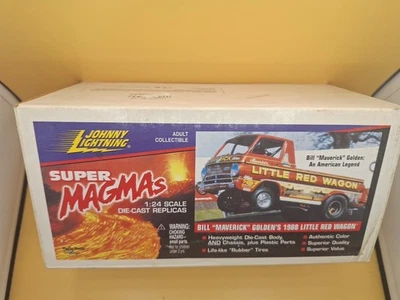 VTG. 1999 Johnny Lightning Super Magmas 1:24  Bill Golden’s Little Red Wagon  - Image 1 of 4