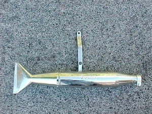 MOTO GUZZI FALCONE FISH TAIL EXHAUST PIPE - Picture 1 of 12