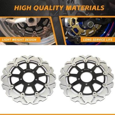 For Suzuki Front Brake Rotors Discs GSX 1300 R HAYABUSA 1999-2007 TL1000R 98-03 - Image 1 of 4