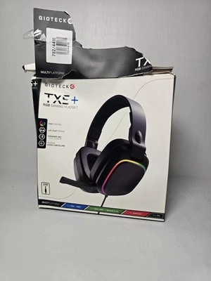 Gioteck TX5+ PS5, PS4, Xbox, Switch, PC Gaming Headset **BROKEN MIC** - Image 1 of 2