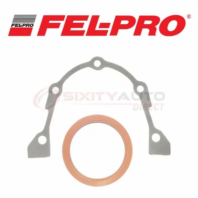 Fel-Pro Rear Engine Crankshaft Seal Kit for 1989-1991 GMC Tracker 1.6L L4 - ro Foto 1 de 4