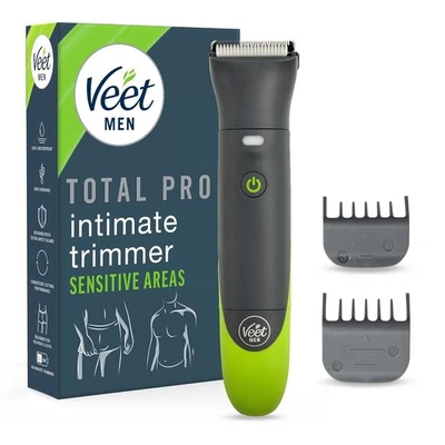Veet Men Intimate Trimmer, Intimrasierer für Männer, Trimmer/Rasierer,wasserfest