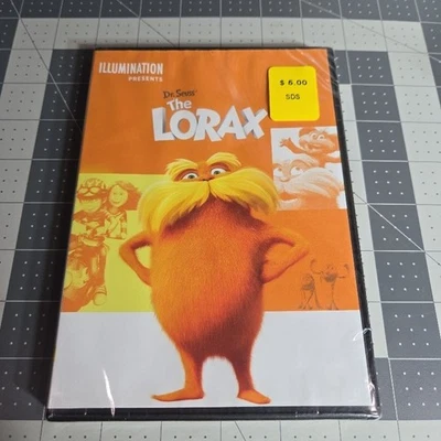 NWT Illumination Presents The Lorax DVD Orange Animated Family Dr Seuss Sealed - Image 1 of 3