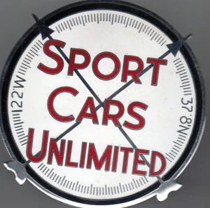 Sport Cars Unlimited badge emblem grill metal-----8 - Picture 1 of 1
