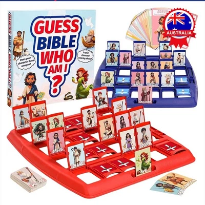 Guess Bible Who I Am Board Games for Kids Classic 24 Characters Interactive Toys - image 1 of 4