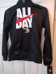 New Nike 3Brand Russell Wilson Black 'All Day' Sweatshirt/hoodie Size- Medium - Picture 1 of 6