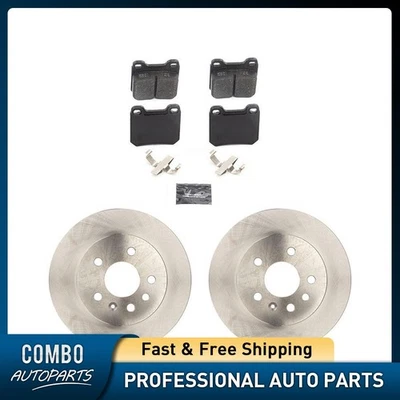 Rotores de freno traseros y pastillas de freno para Chevrolet Astra 2000-2003 2006-2008 1,8 L Foto 1 de 3