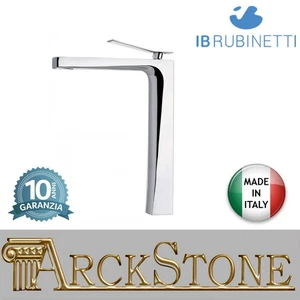 Miscelatore lavabo alto con piletta di scarico click-clack IB rubinetti Wave - Picture 1 of 1