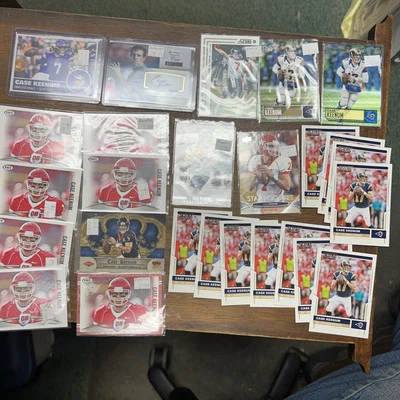 Lot of 26 Case Keenum cards Rookies 2012 SAGE Autograph Gold 36/100 RC #A29 - Image 1 of 4