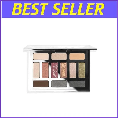 Luxury Earthy Tones Eyeshadow Palette | 12 Pigmented Shades in Travel Compact - Image 1 of 4