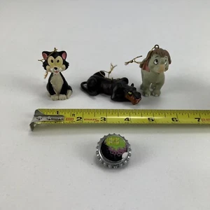 Disney Storybook Collection Hathi Jr Bagheera and Figaro Christmas Ornaments - Picture 1 of 17