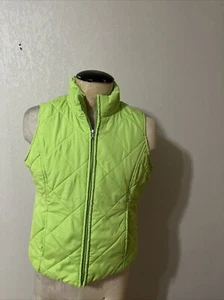 SJB Active Women’s L Green Puffer Vest - Picture 1 of 10