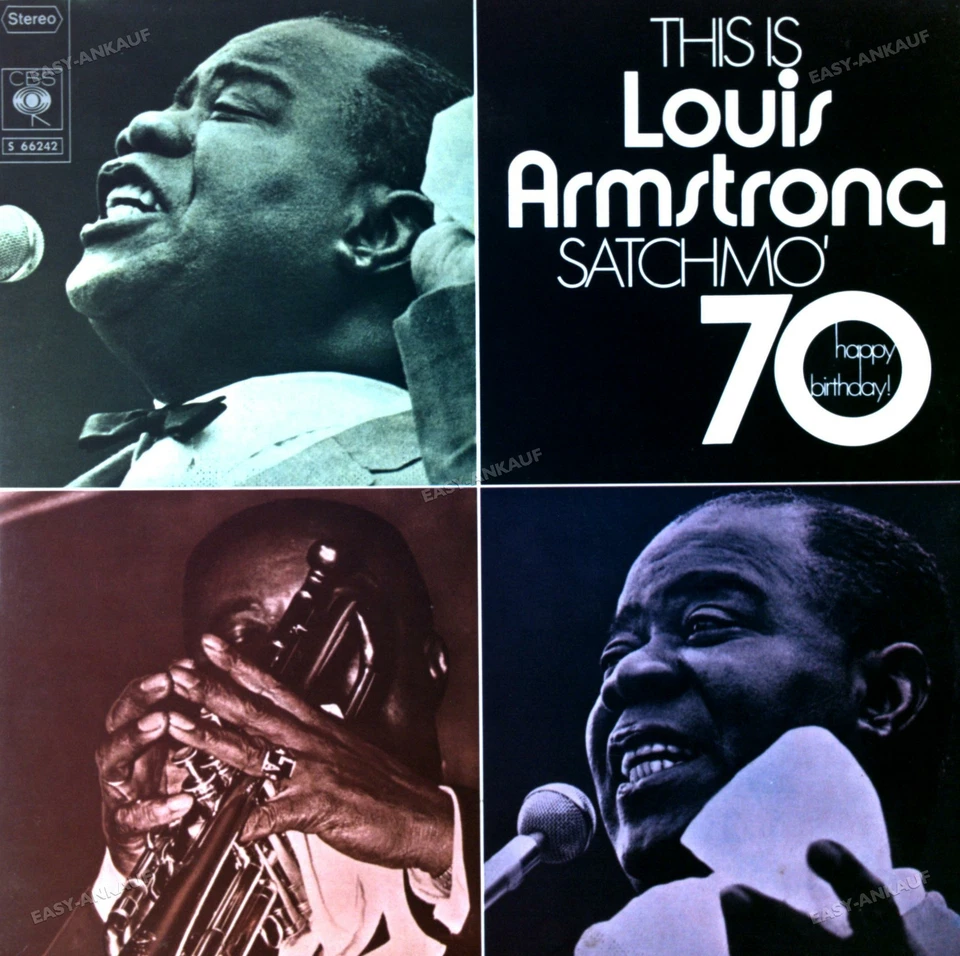 This Is Louis Armstrong - Satchmo '70 - Happy Birthday! NL 2LP 1973 FOC .* - Image 1 of 1