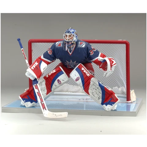 Mcfarlane NHL Henrik Lundqvist New York Rangers Blue Jersey Series 13 Figure Cover